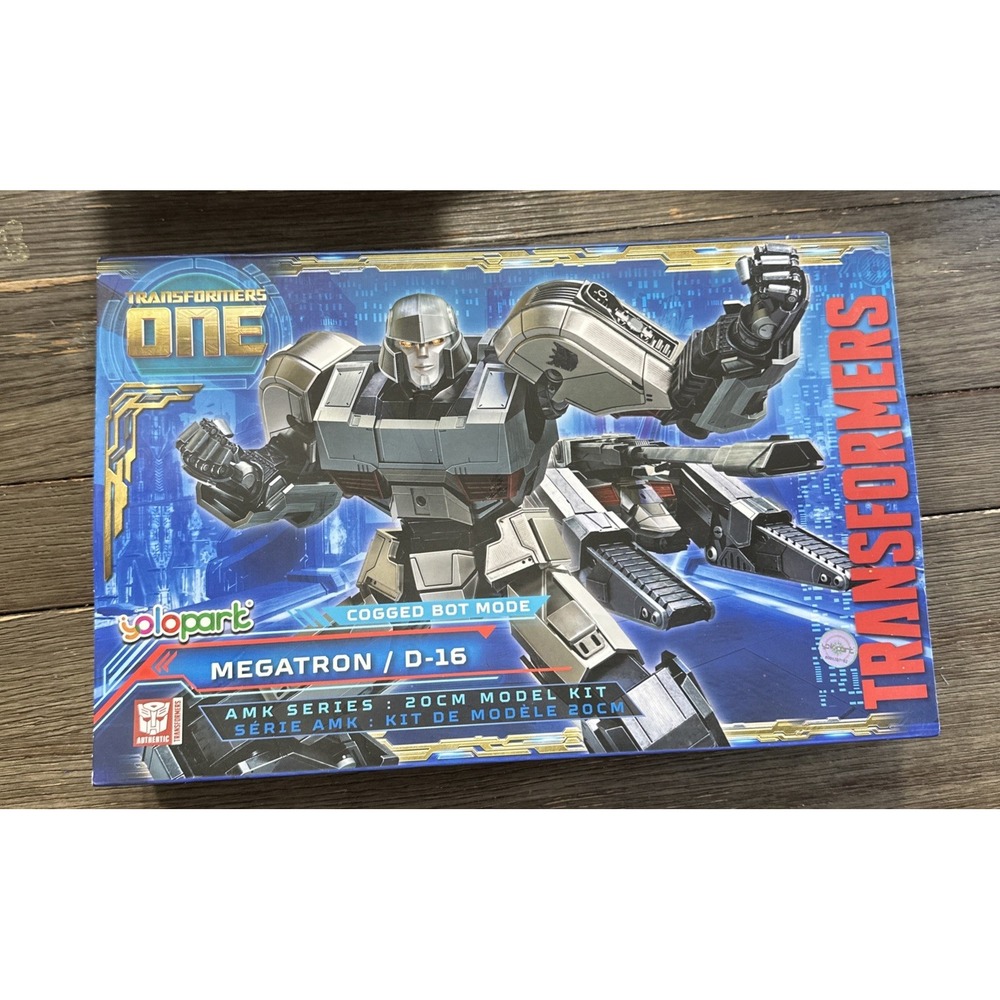 Yolopark Transformers One MEGATRON D-16 Cogged Bot‎ AMK Model Figure Kit 20CM